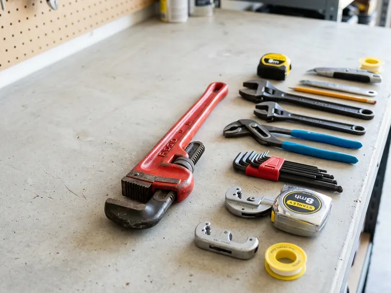 Professional plumbers in Trenton, NE equipped with top-tier tools for residential and commercial plumbing services.